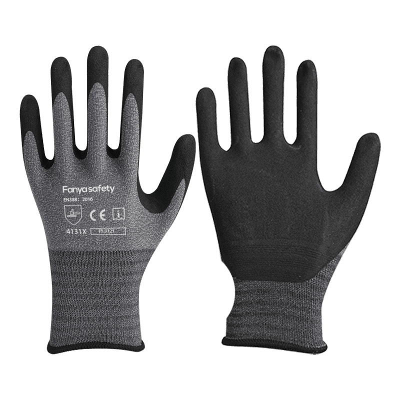 샌디 니트릴 코팅 처리된 15G 나일론/스판덱스 라이너