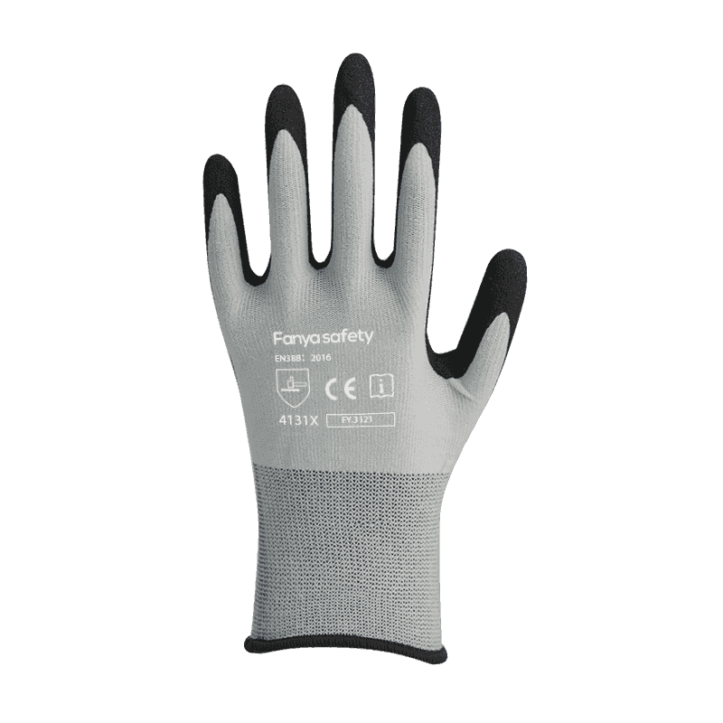 샌디 니트릴 코팅 처리된 15G 나일론/스판덱스 라이너