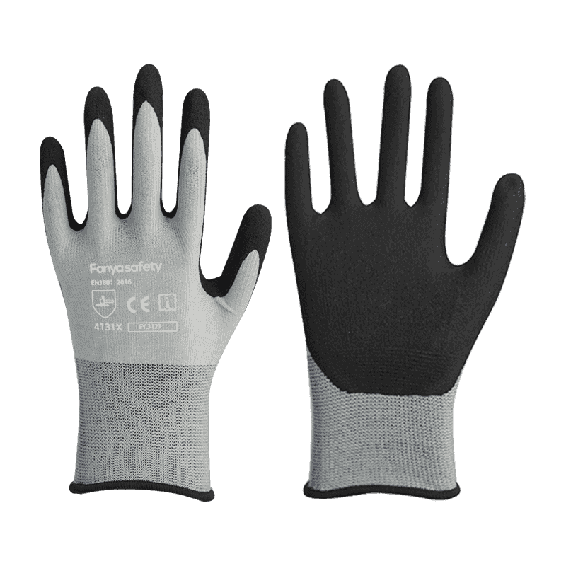 샌디 니트릴 코팅 처리된 15G 나일론/스판덱스 라이너